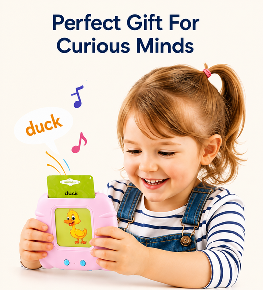 Talking Flash Cards for Kids – 224 Interactive Words | Fast US Shipping