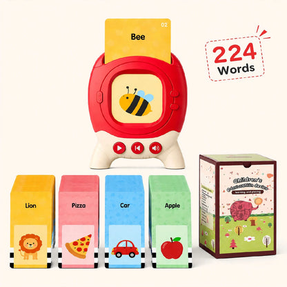 Talking Flash cards for kids -224 words learning toy