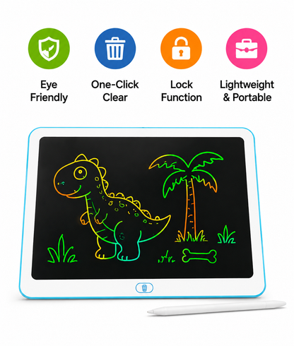 20 Inch Reusable LCD Writing Tablet-Paperless Drawing Board With One-Click Clear