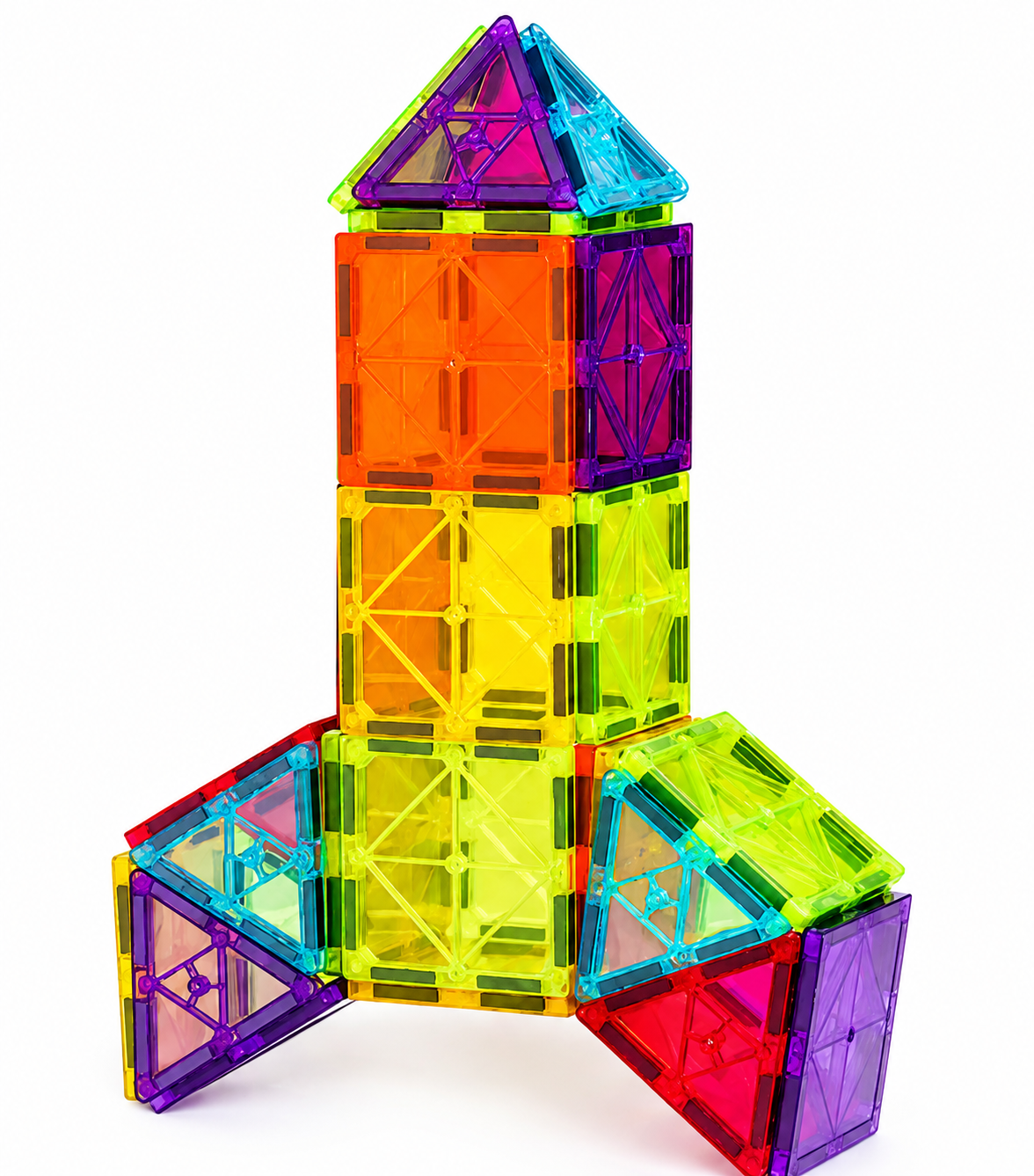 Stem Magnetic Tiles Building Set-55pcs