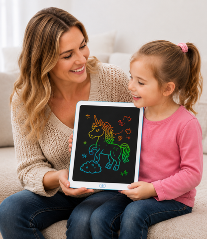 20 Inch Reusable LCD Writing Tablet-Paperless Drawing Board With One-Click Clear
