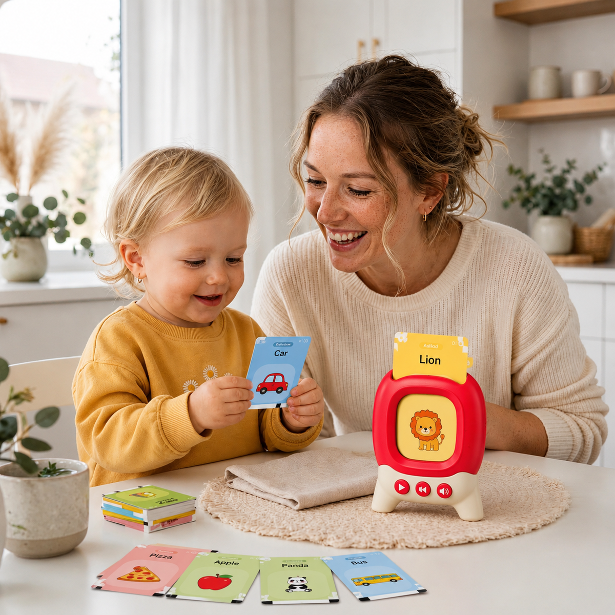Talking Flash cards for kids -224 words learning toy