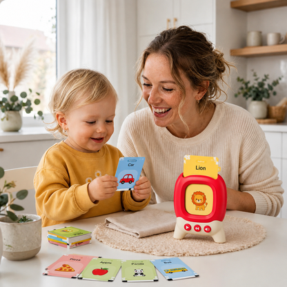 Talking Flash cards for kids -224 words learning toy